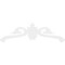 Ekena Millwork Pitch Florence Architectural Grade PVC Gable Pediment, 60"W x 20"H x 1"P (8/12) GPP060X020X100FLO - alternate 3